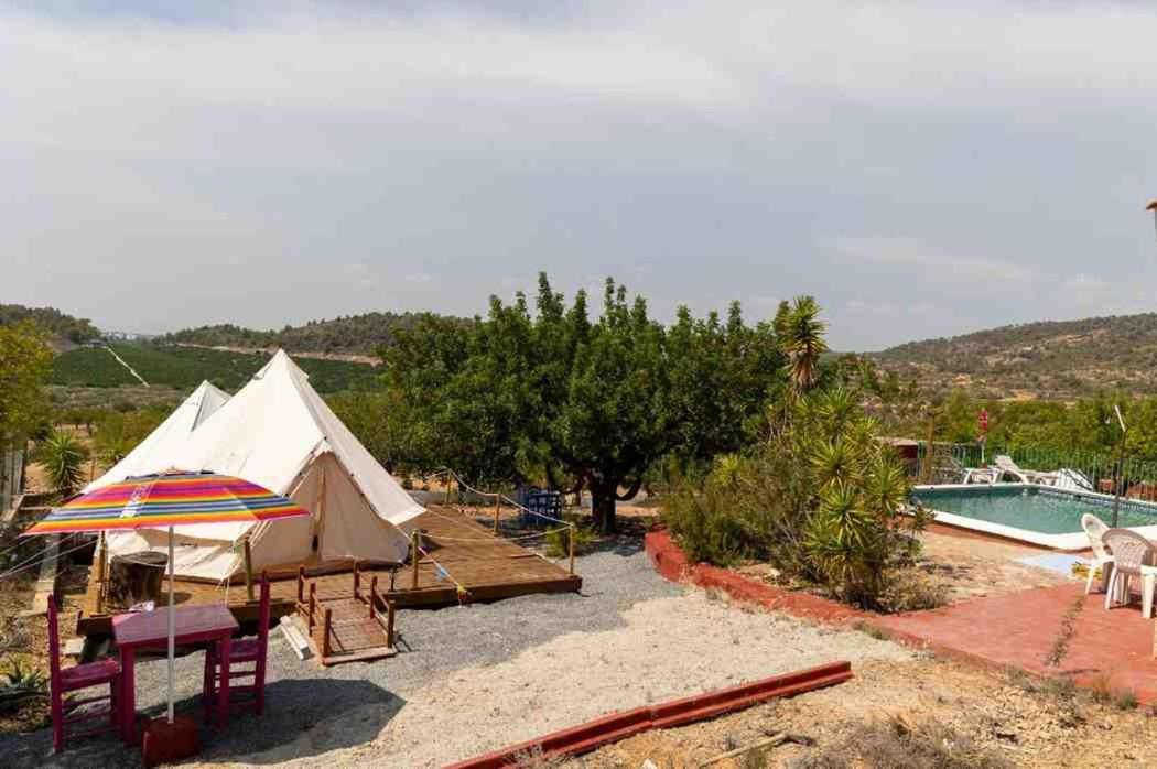 Finca El Escondite Olocau Esterno foto