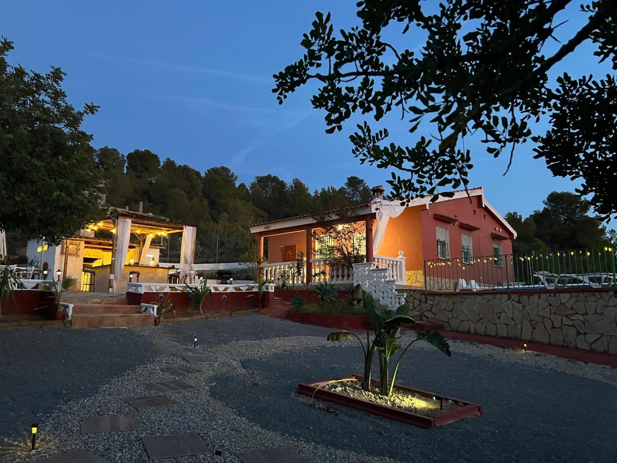 Finca El Escondite Olocau Esterno foto